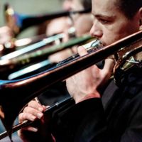 200125 DJO Nieuwjaarsconcert trombonel - fotografie Jan Koorneef
